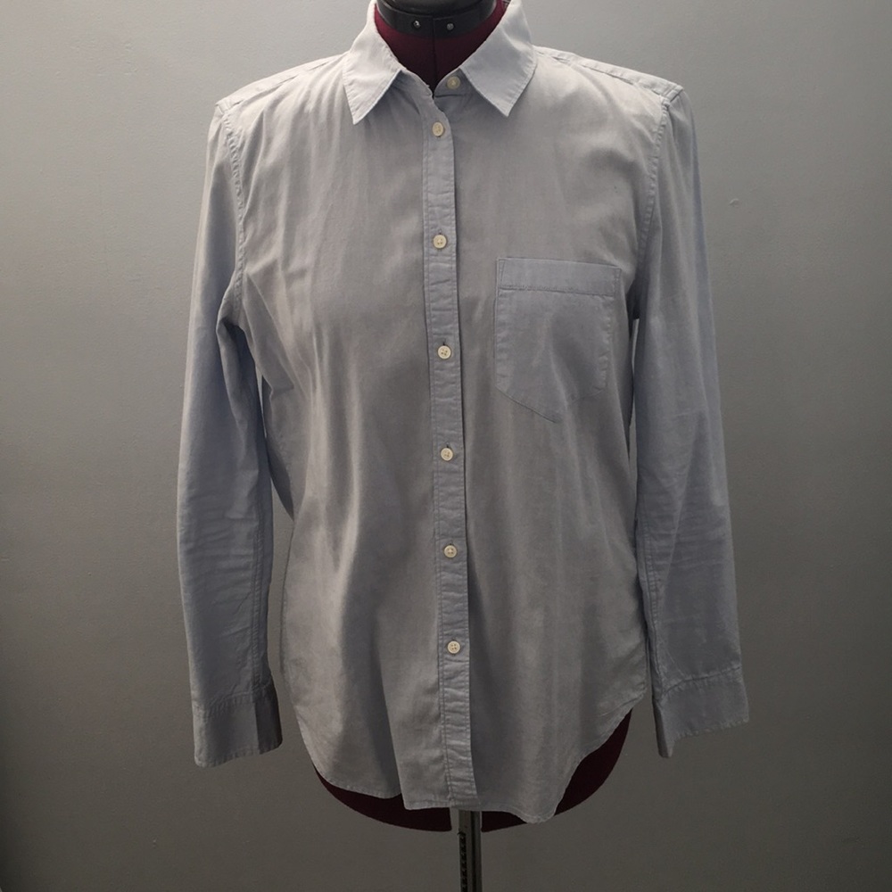 Gap Blue Button Down Shirt Sz M